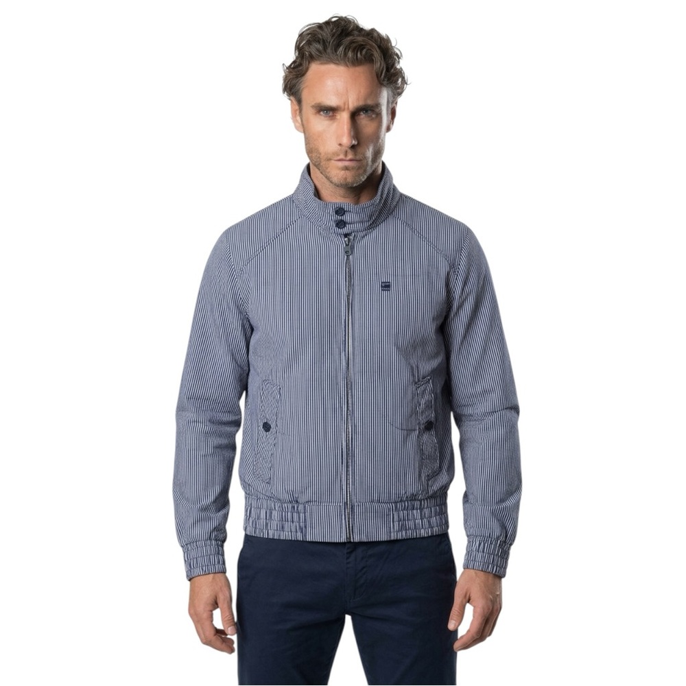 🚦 G-Star RAW Correct Line Men’s Striped Jacket L 🔥 Urban‎ Track Vibes